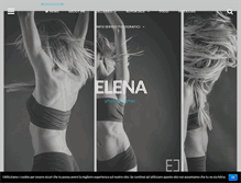Tablet Screenshot of elenaciurletti.com
